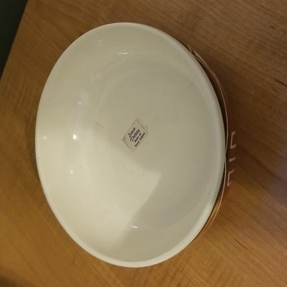 Sioux pottery bowl signed Artist Marie Blacktail Deer 1977 - Picture 2 of 5